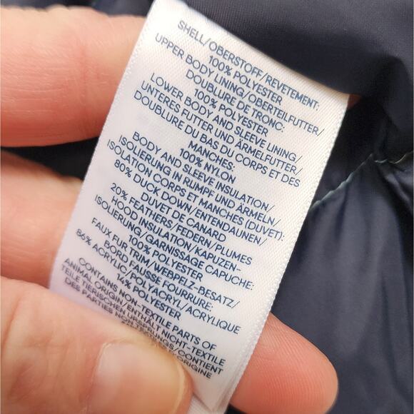 Lands End Kids Expedition Waterproof Winter Down Parka Jacket - Picture 15 of 15